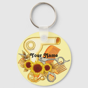 Sunblommor Beautician Nyckelring