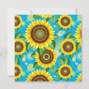 Sunblommor Bright Summer Nature Flora
