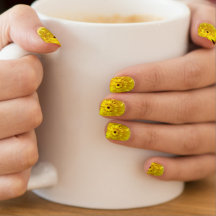 Sunblommor Minx Nail Art