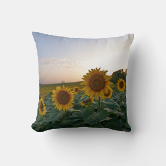 Sunblommor vid dusk kudde