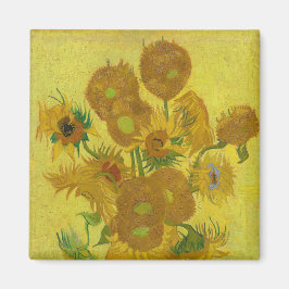 Sunblommor-Vincent van Gogh Magnet