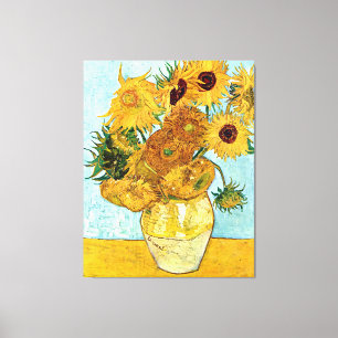 Sunblommor - Vincent Willem van Gogh Canvastryck