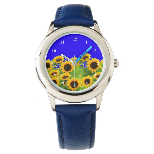Sunblommor Watch Armbandsur (Framsida)