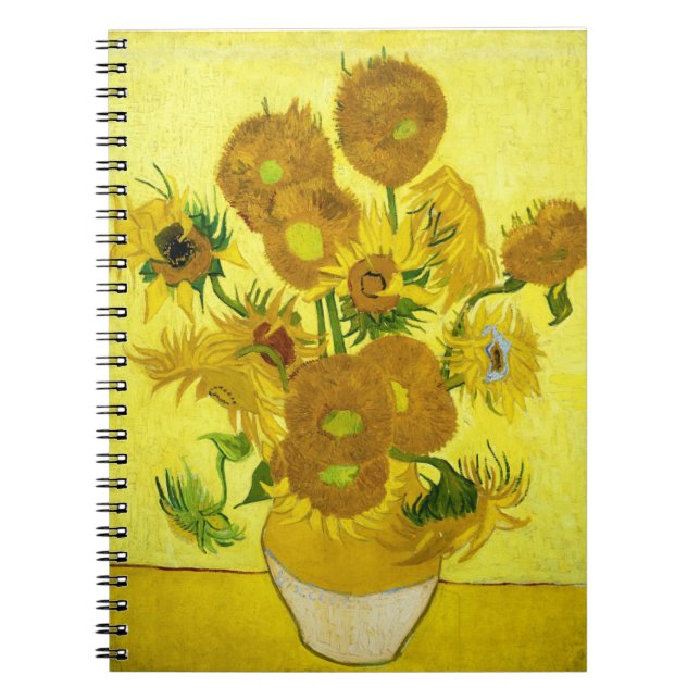 SunblommVincent van Gogh Anteckningsbok (Framsidan)