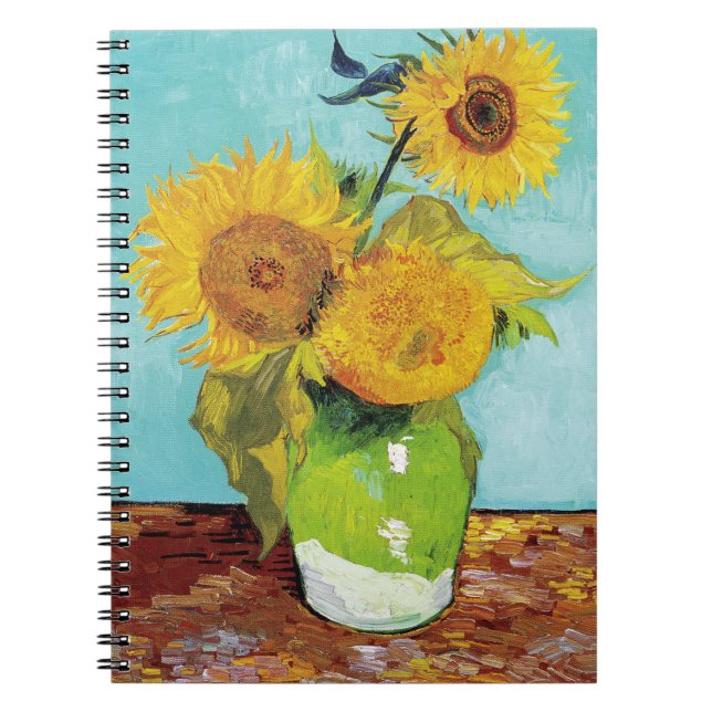 SunblommVincent van Gogh Anteckningsbok (Framsidan)