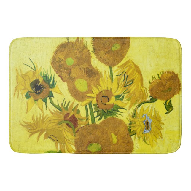 SunblommVincent van Gogh Badrumsmatta (Framsidan)