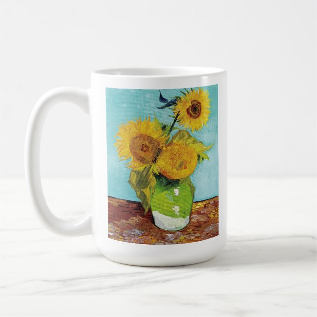 SunblommVincent van Gogh Kaffemugg (Vänster)