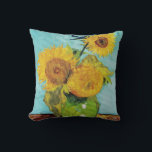SunblommVincent van Gogh Kudde<br><div class="desc">Solblommor (1888) Vincent van Gogh. Livet är fortfarande blått. En ljus bukett av solrosblommor står i vas. Reproduktion av berömd av konstverk bilder på det offentliga området.</div>