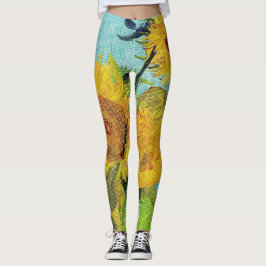 SunblommVincent van Gogh Leggings