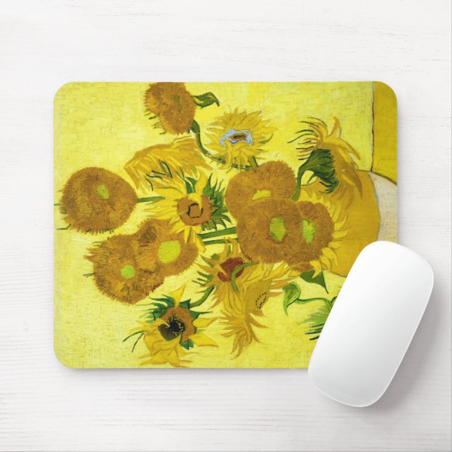 SunblommVincent van Gogh Musmatta (Med mus)