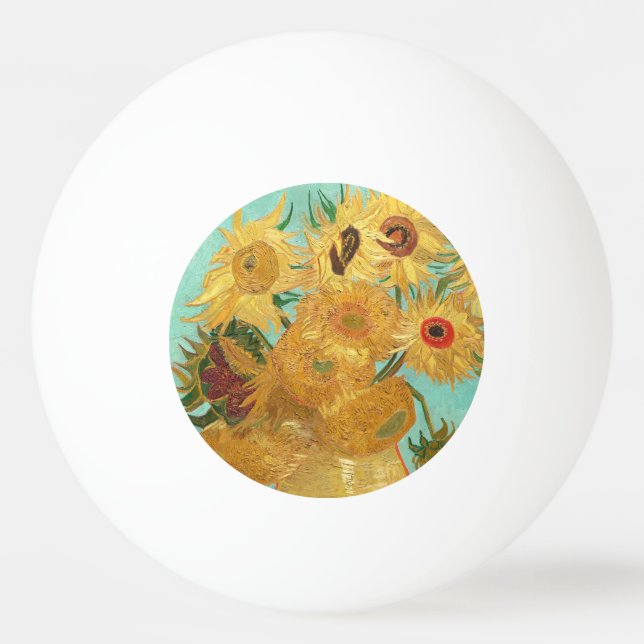 SunblommVincent van Gogh Pingisboll (Framsidan)