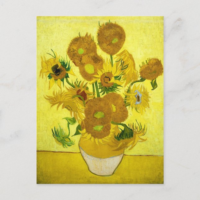 SunblommVincent van Gogh Vykort (Framsida)