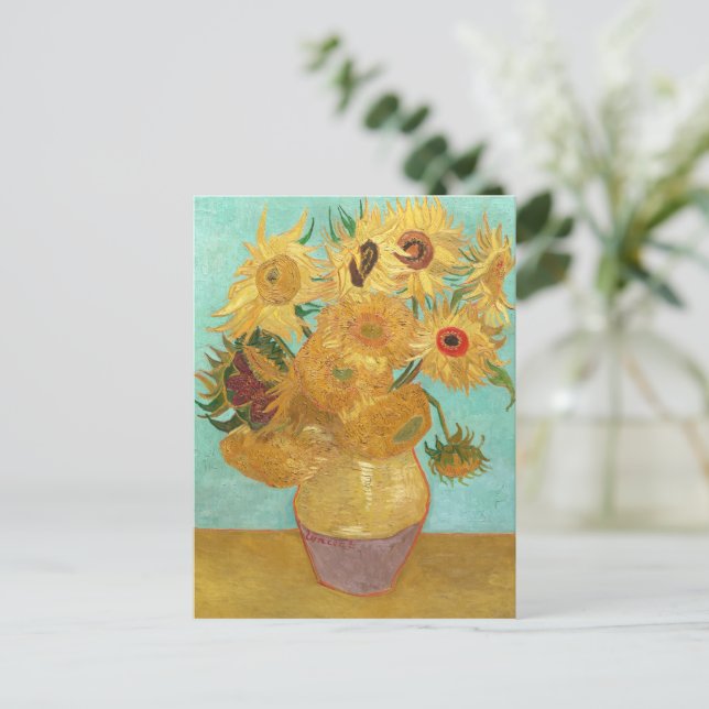 SunblommVincent van Gogh Vykort (Stående Fram)