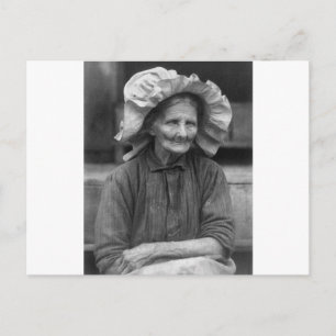 Sunbonnet Stil, 1930 Vykort