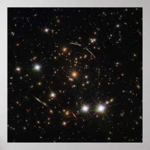 Sunburst Arc in a Massive Galaxy Cluster Poster