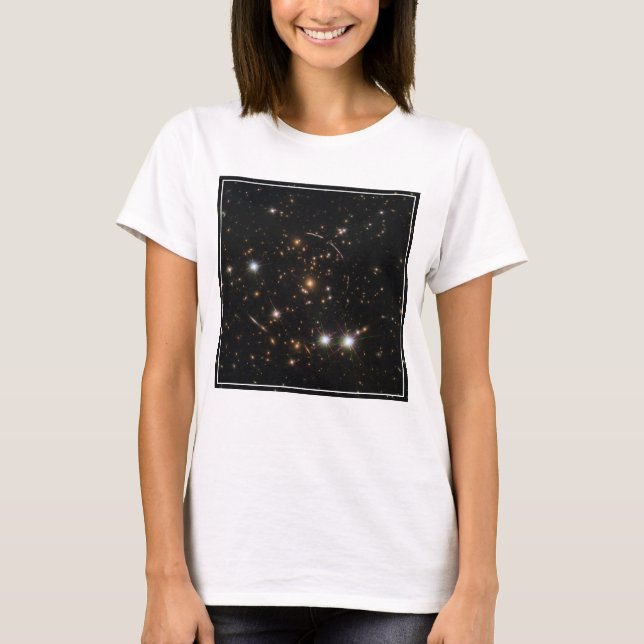 Sunburst Arc in a Massive Galaxy Cluster T Shirt (Framsida)