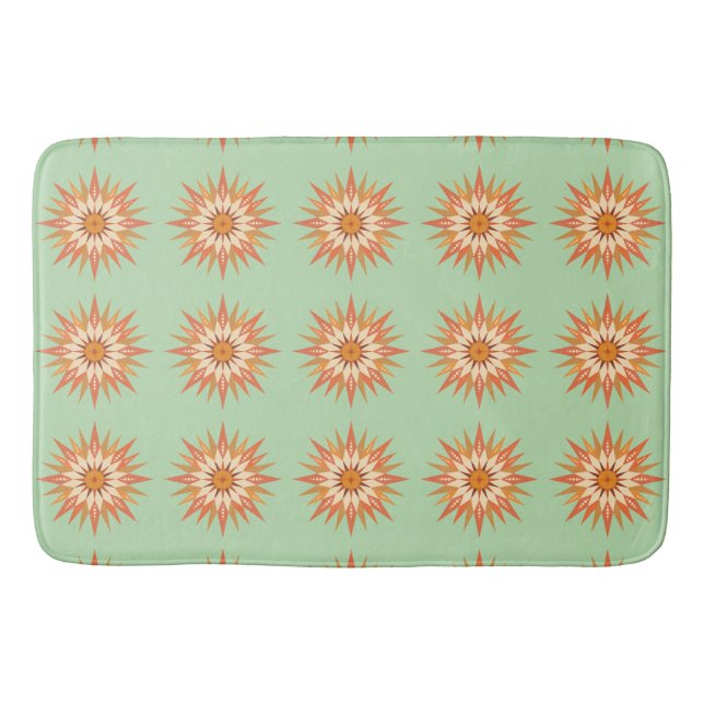 Sunburst Boho Bath Mat Badrumsmatta (Framsidan)