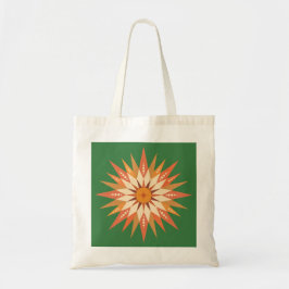 Sunburst Boho Tote Bag Tygkasse