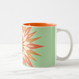 Sunburst Boho Två-Tonad Mugg