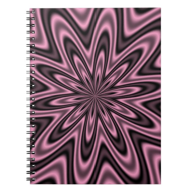 Sunburst Daisy Anteckningsbok Med Spiral (Framsidan)