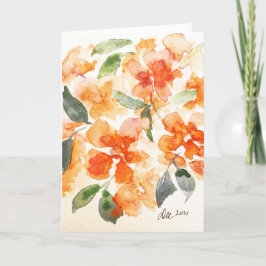 Sunburst Flowers Mors dag Card Kort