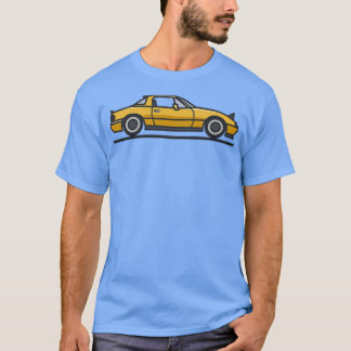 Sunburst gult miata t shirt