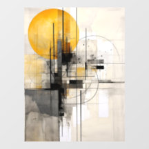 Sunburst in Black and Guld