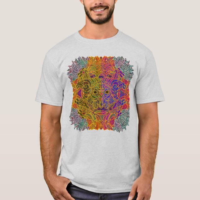 Sunburst Mask T Shirt (Framsida)