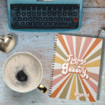 Sunburst Rainbow Retro Hippie 60 år Känns Groovy