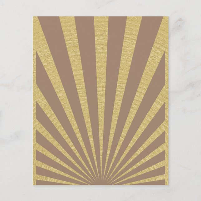 Sunburst rand poster (Framsida)