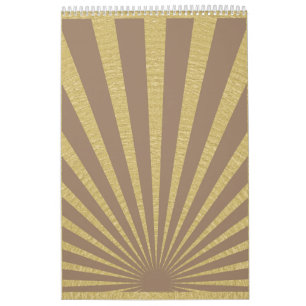 Sunburst rand poster kalender