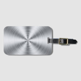 Sunburst, stainless Print Bagagebricka