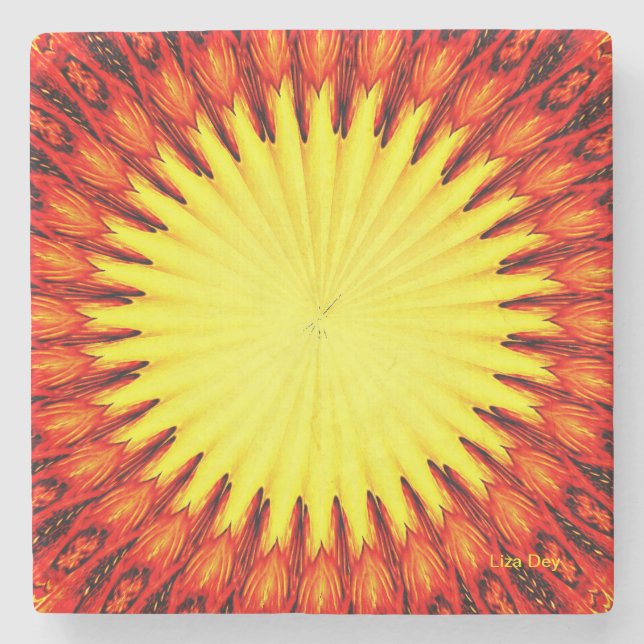 Sunburst Stone Underlägg (Framsidan)