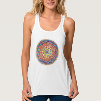 Sunburst tank linne med racerback