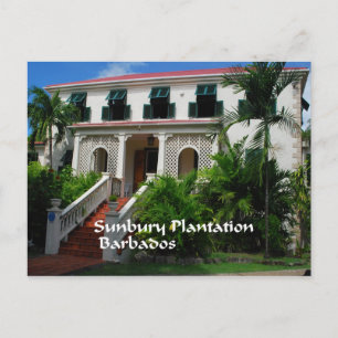 Sunbury koloni i Barbados Vykort