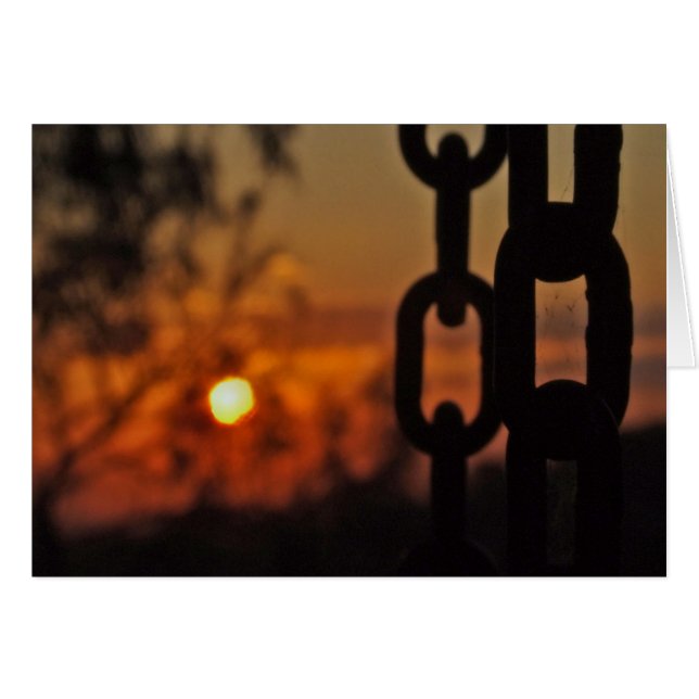 SunChain Card Hälsningskort (Framsidan Horizontal)