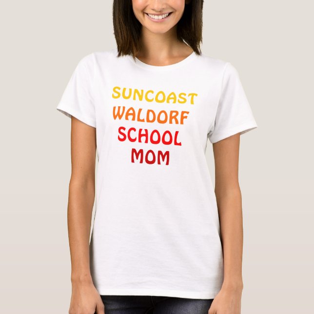 SUNCOAST-WALDORF SKOLAR MAMMAN TRÖJA (Framsida)