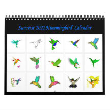 Suncrest 2021 Hummingbird Kalender