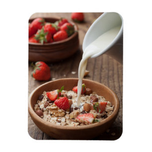 Sund frukost magnet