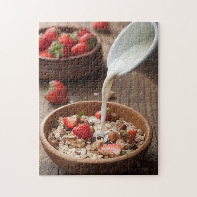 Sund frukost pussel (Vertikal)