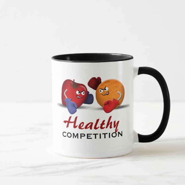 Sund tävling Boxing Fruit mugg (Höger)