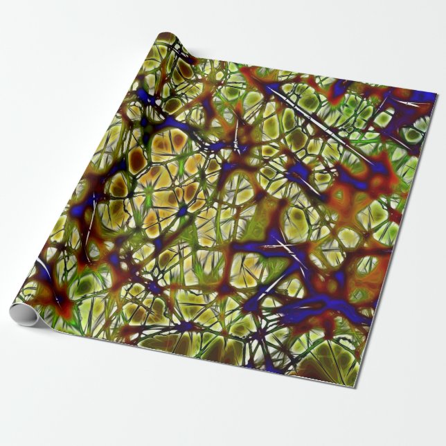 Sunda medicinska Neurons för cell Presentpapper (Utrullad)