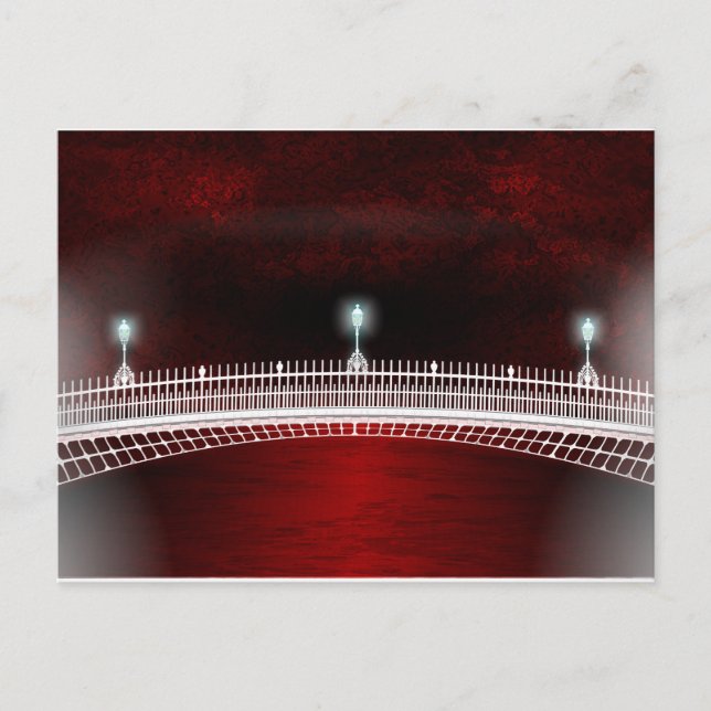 SUNDA ÖVER HAPENNY BRIDGE VYKORT (Framsida)