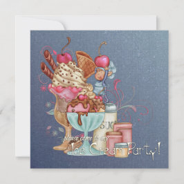 Sundae Chef Inbjudningar