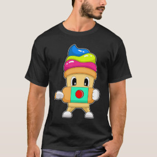 Sundae Cricket fladdermus T Shirt