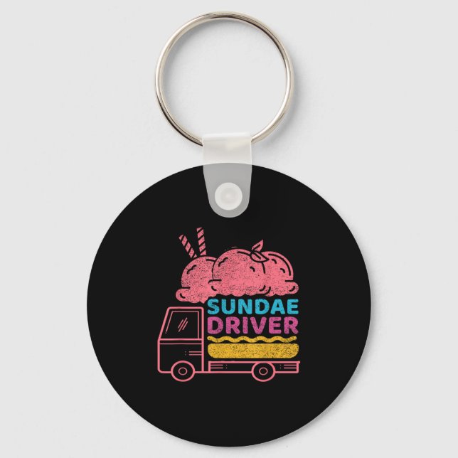 Sundae Driver Weed Strain  Nyckelring (Framsida)