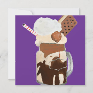 Sundae Glass Strutsande Efterrätter Inbjudningar