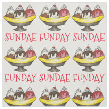 SUNDAE (SÖNDAG) FUNDAY Ice Cream Banana Split Food