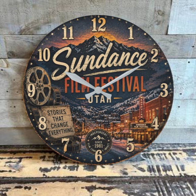 Sundance Film Festival Utah Stor Klocka (Skapare uppladdad)