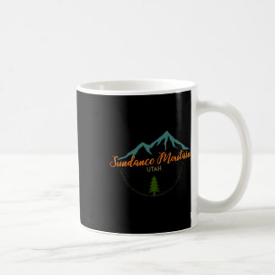 Sundance Mountain Utah Äventyr Skiing Snowboard Kaffemugg